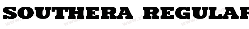 Southera Regular字体转换